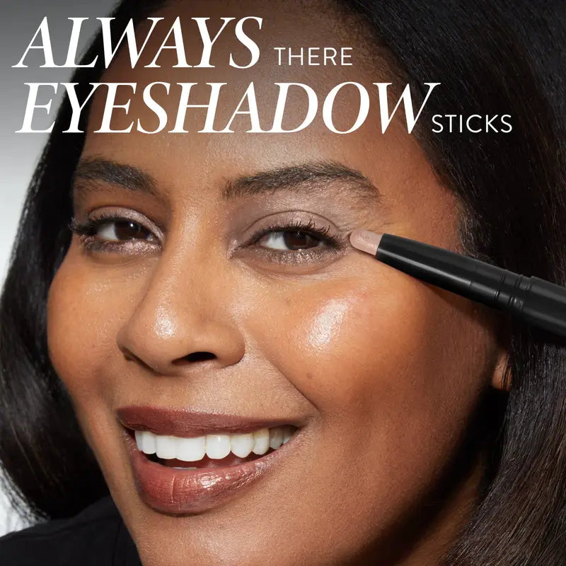 Laura Geller Always There Eyeshadow Sticks 4 - 5PC Value Kit - Easy Application - 4 for the Price of 1 - Crease-Proof Eyeshadow Sticks – Easy-Blend Shimmer & Matte Set for Hooded Eyes & Mature Skin