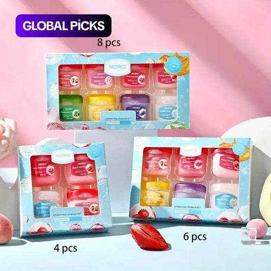 Hydrating and Moisturizing Lip Mask Set for Men and Women, Comfort and Non-Irritating Lip Mask, Various Flavors #GLOBAL PICKS