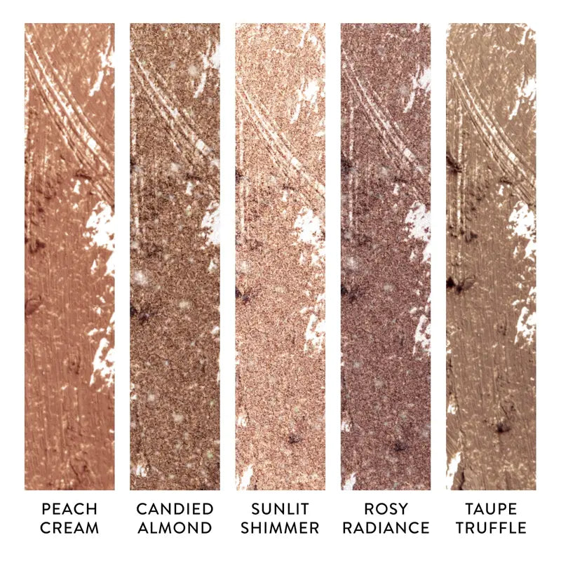Laura Geller Always There Eyeshadow Sticks 4 - 5PC Value Kit - Easy Application - 4 for the Price of 1 - Crease-Proof Eyeshadow Sticks – Easy-Blend Shimmer & Matte Set for Hooded Eyes & Mature Skin
